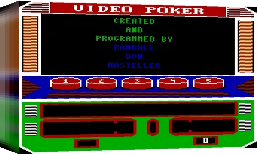 Las Vegas Video Poker — box-3D (WOR)