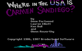 Where in the U.S.A. Is Carmen Sandiego? — sstitle (US)