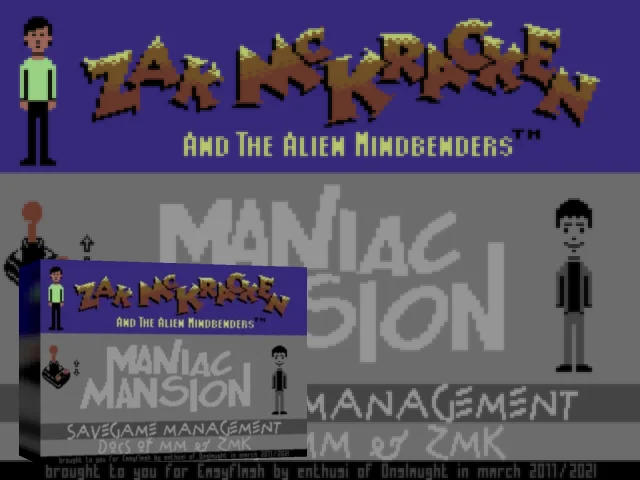 Maniac Mansion + Zak McKracken — mixrbv2 (WOR)