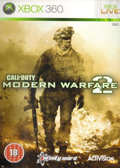 Call of Duty Modern Warfare 2 — box-2D (UK)