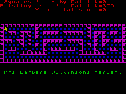 Mr Patrick Tovey's World of Squares — ss (WOR)