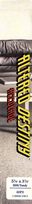 Altered Destiny — box-2D-side (US)