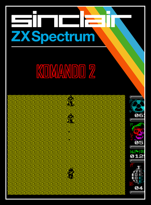 Komando 2 box art