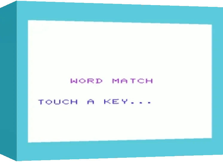 Word Match — box-3D (WOR)
