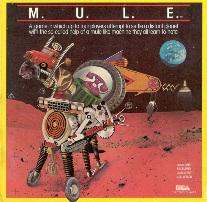 M.U.L.E. box art