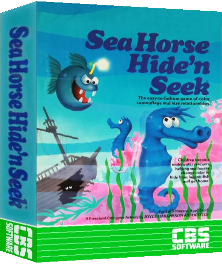 Sea Horse Hide'n Seek — box-3D (US)
