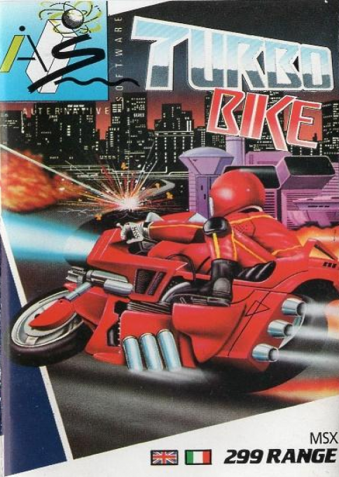 Turbo Bike box art