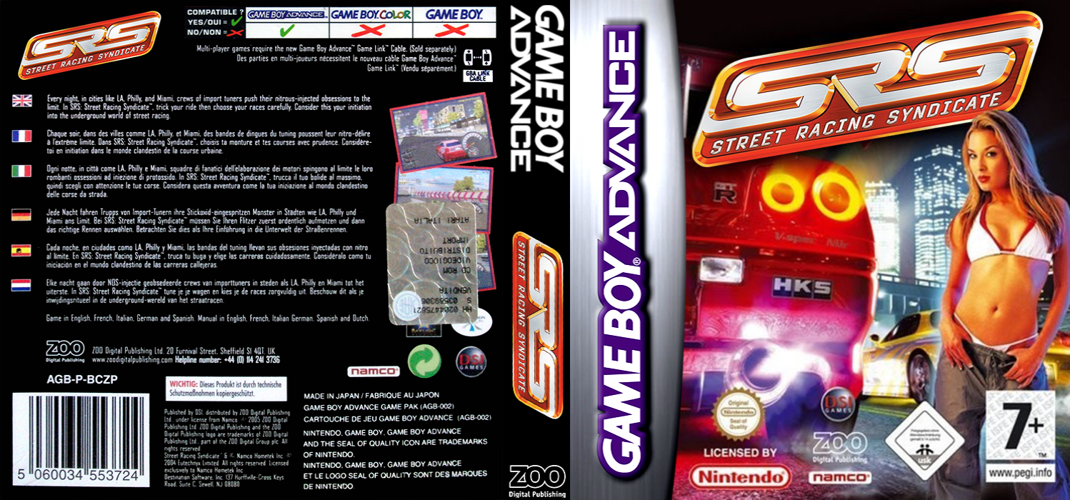 Street Racing Syndicate — box-texture (EU)
