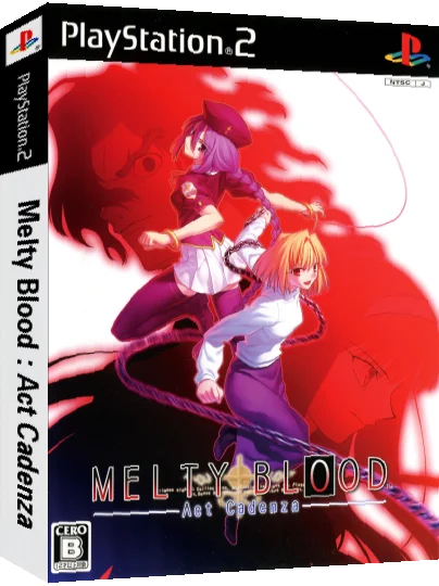 Melty Blood - Act Cadenza — box-3D (JP)