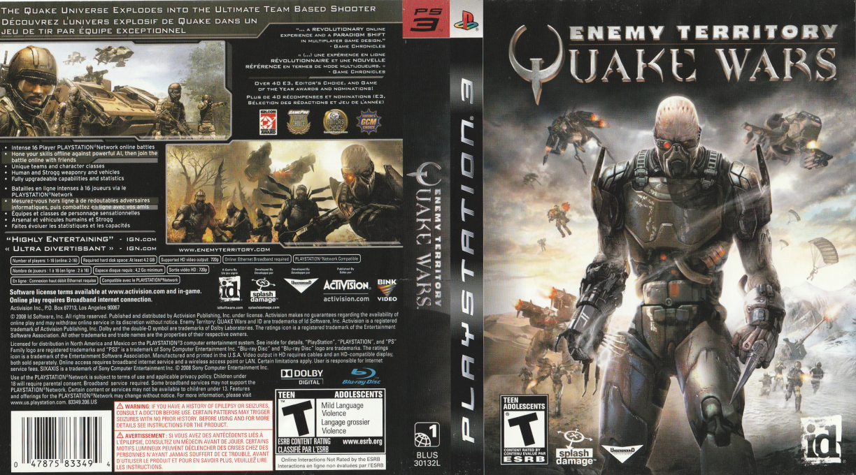 Enemy Territory - Quake Wars — box-texture (CA)