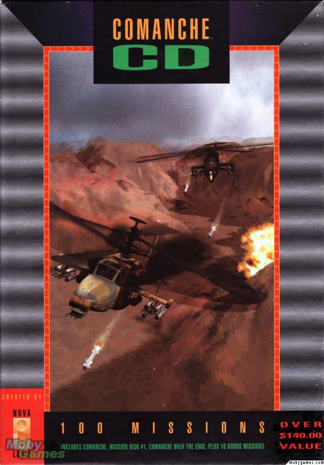 Comanche CD — box-2D (EU)
