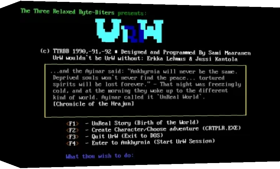 Unreal World — box-3D (WOR)