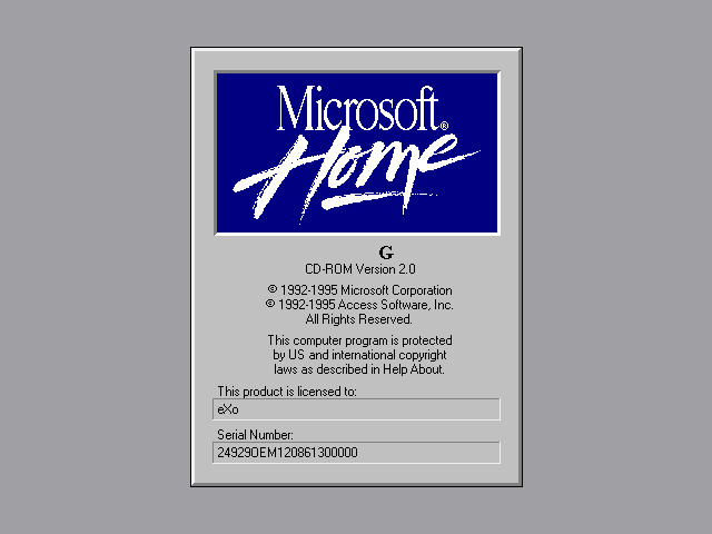 Microsoft Golf 2.0 — sstitle (WOR)