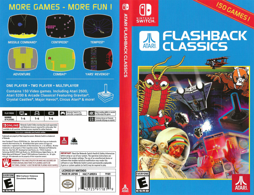 Atari Flashback Classics — box-texture (US)