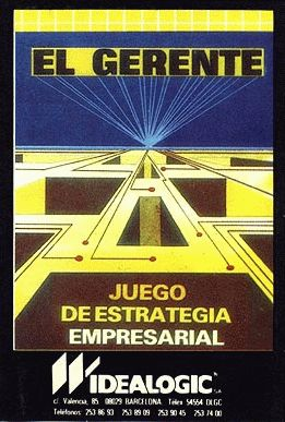 Gerente, El box art