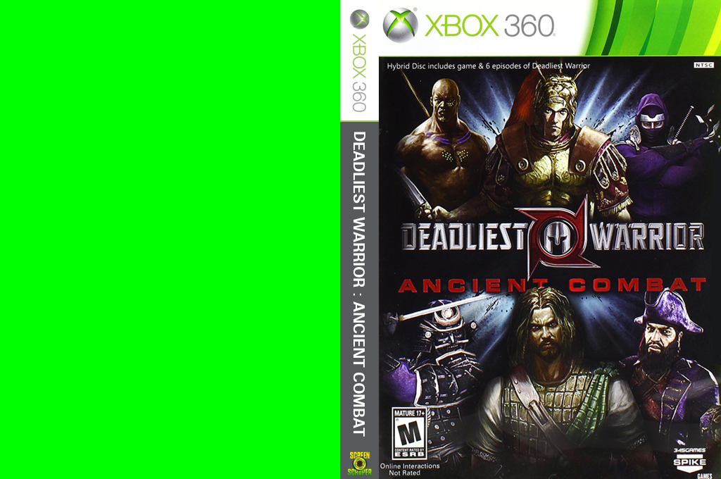 Deadliest Warrior - Ancient Combat — box-texture (US)
