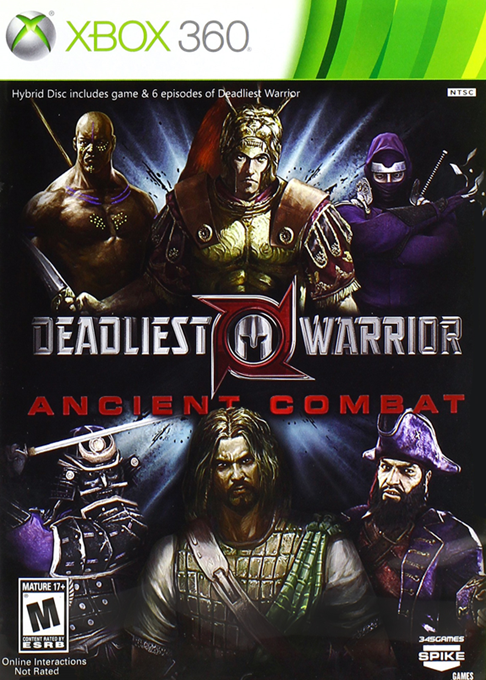 Deadliest Warrior - Ancient Combat box art