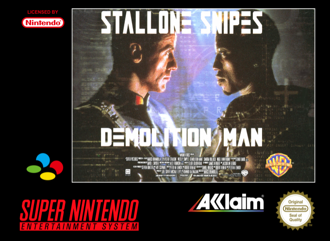 Demolition Man — box-2D (EU)