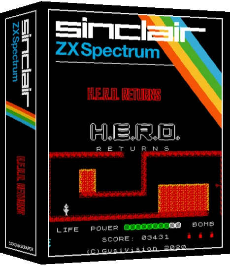 H.E.R.O. Returns — box-3D (SS)