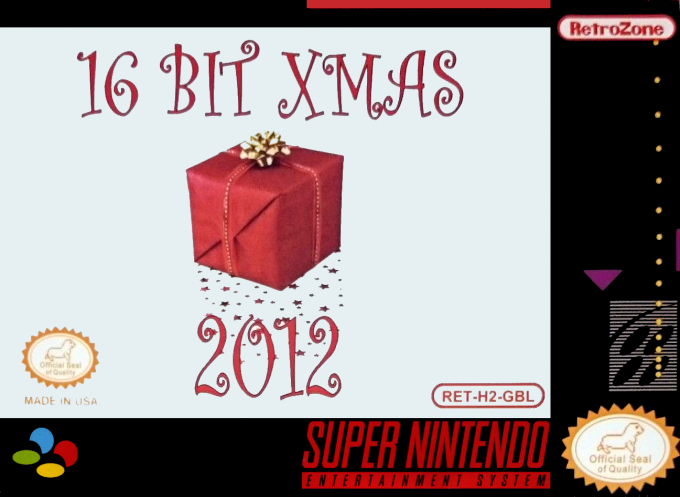 16 BIT XMAS 2012 : Snowball Fight box art
