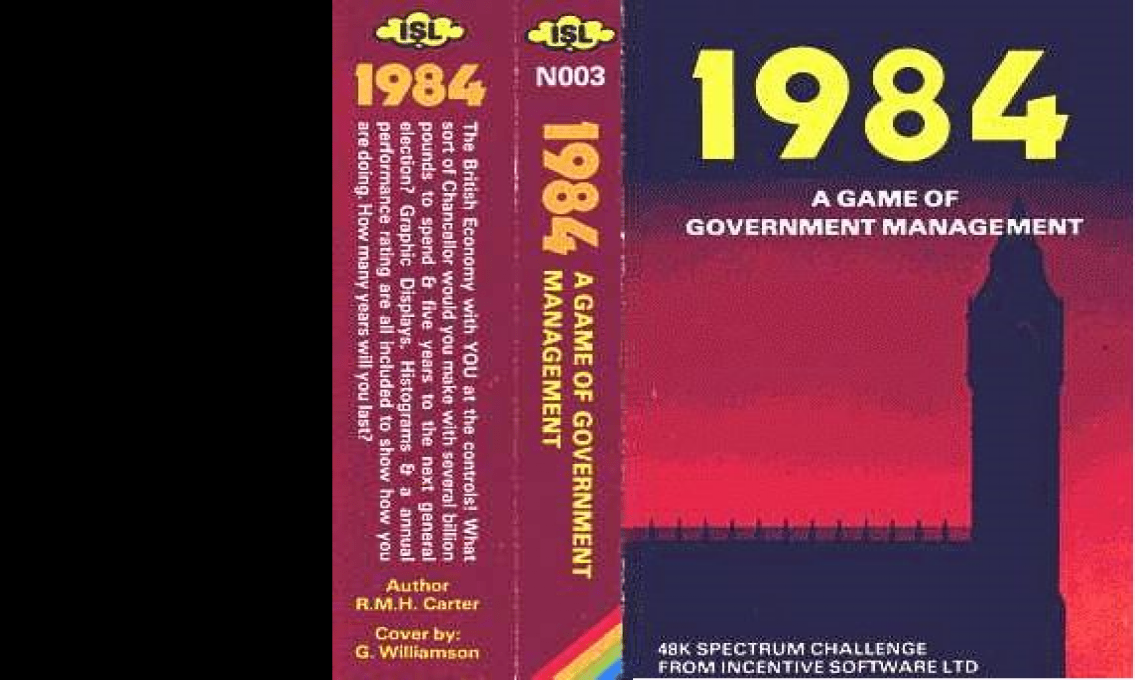 1984 - The Game of Economic Survival — box-texture (WOR)