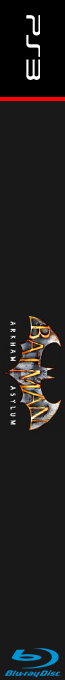 Batman - Arkham Asylum — box-2D-side (JP)