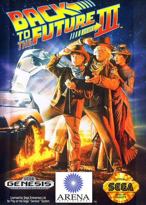 Back To The Future Part 3 box art