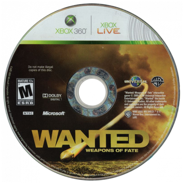 Wanted - Weapons of Fate — support-2D (US)