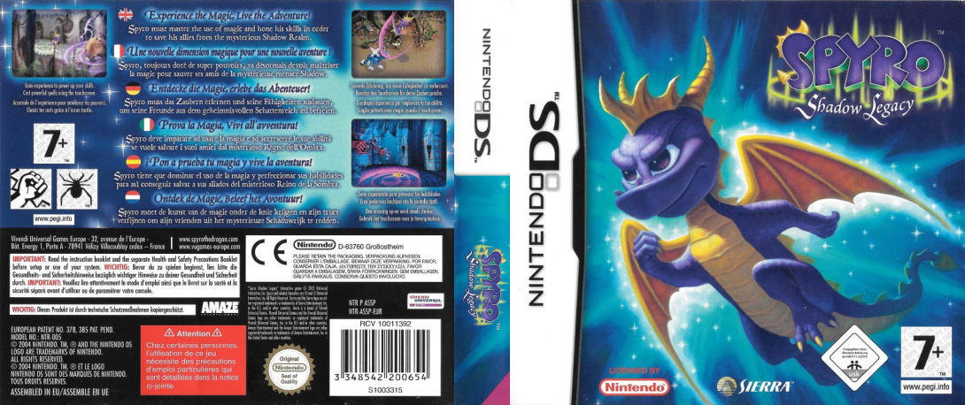 Spyro - Shadow Legacy — box-texture (EU)