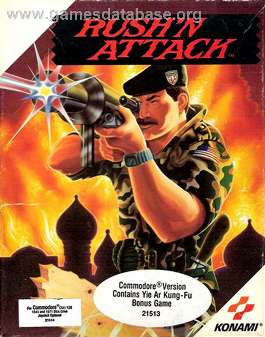 Rush'n Attack box art