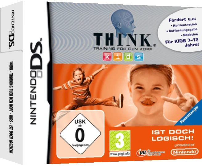 Think - Training fuer den Kopf - Kids - Ist Doch Logisch! — box-3D (DE)