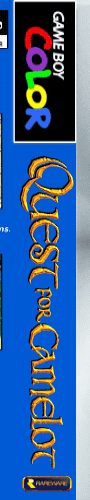 Quest for Camelot — box-2D-side (US)