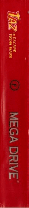 Taz In Escape From Mars — box-2D-side (BR)