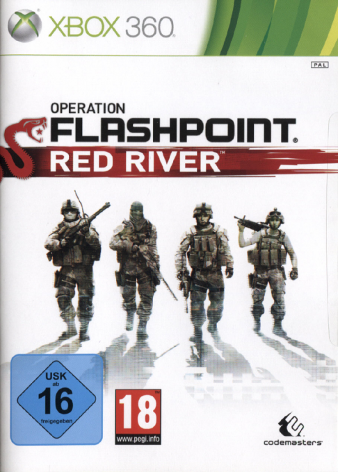 Operation Flashpoint - Red River — box-2D (DE)
