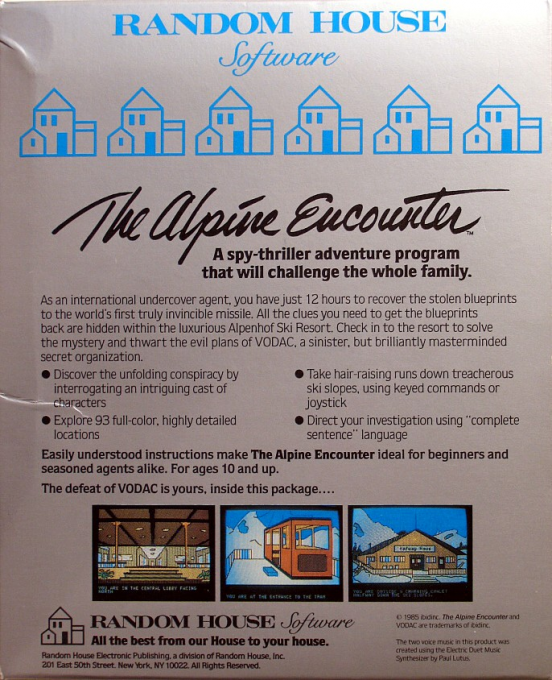 Alpine Encounter, The — box-2D-back (US)