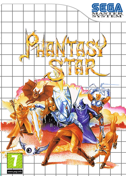 Phantasy Star — box-2D (EU)