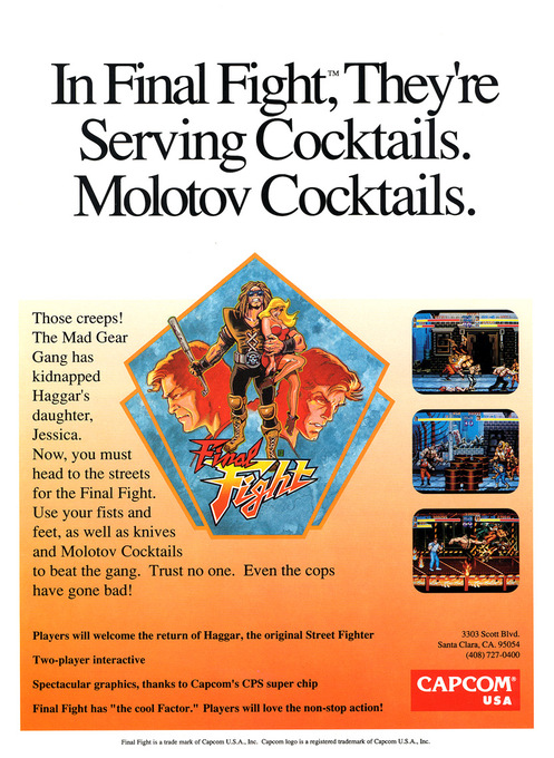 Final Fight box art