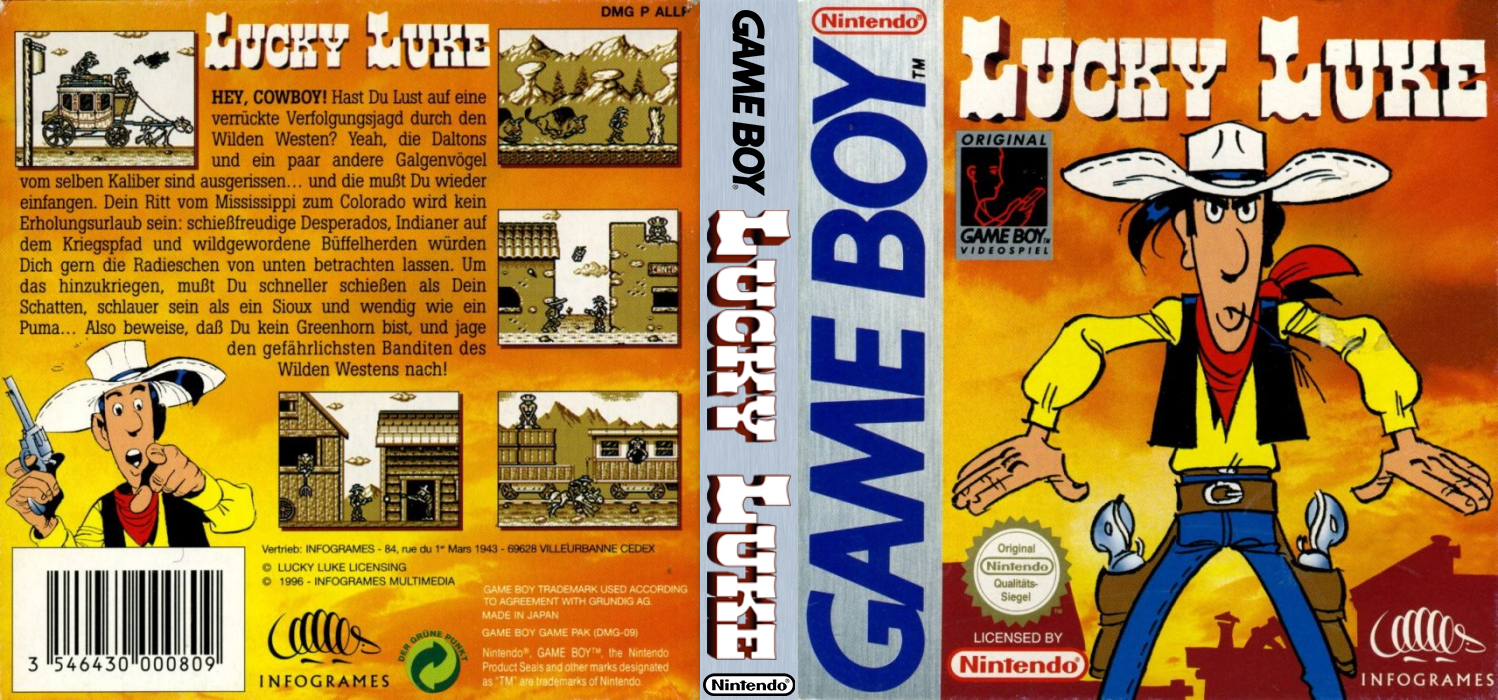 Lucky Luke — box-texture (DE)