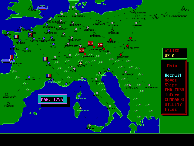 Wars of Napoleon Strategy Game — ss (WOR)