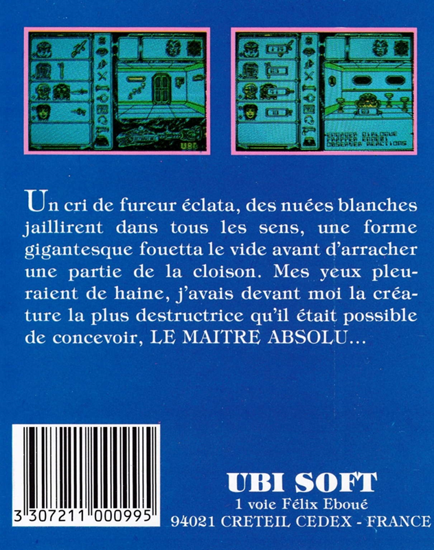Maitre Absolu, Le — box-2D-back (FR)