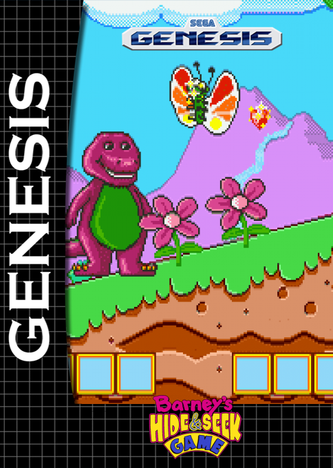 Barney's Hide And Seek Game — box-2D (SS)