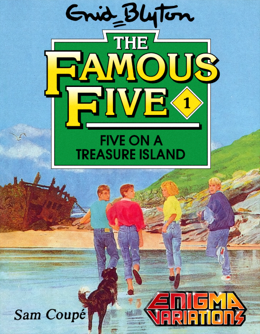 Famous Five, The - Five On A Treasure Island box art