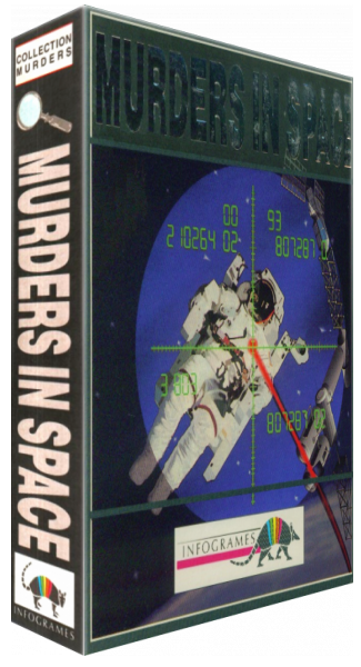 Murders in Space — box-3D (EU)