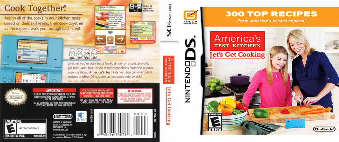 America's Test Kitchen - Let's Get Cooking — box-texture (US)