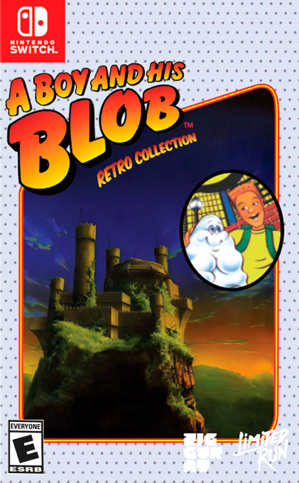 Boy and His Blob Retro Collection, A box art