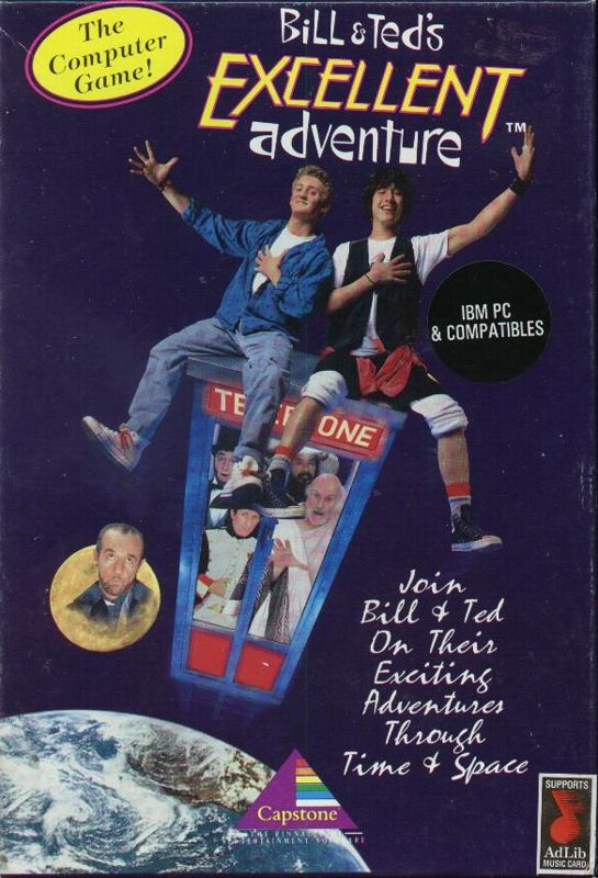 Bill And Ted's Excellent Adventure box art