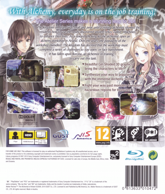 Atelier Rorona - The Alchemist of Arland — box-2D-back (EU)