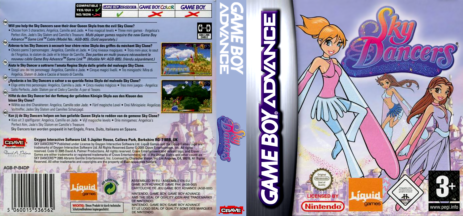 Sky Dancers — box-texture (EU)