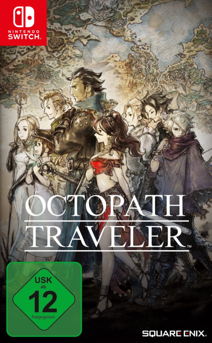 Octopath Traveler — box-2D (DE)