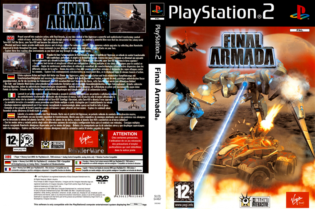 Final Armada — box-texture (EU)